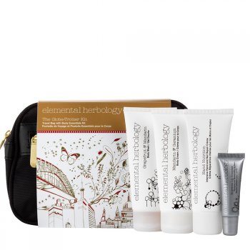 Elemental Herbology The Globe-Trotter Kit Travel Bag with Body Essentials Kit