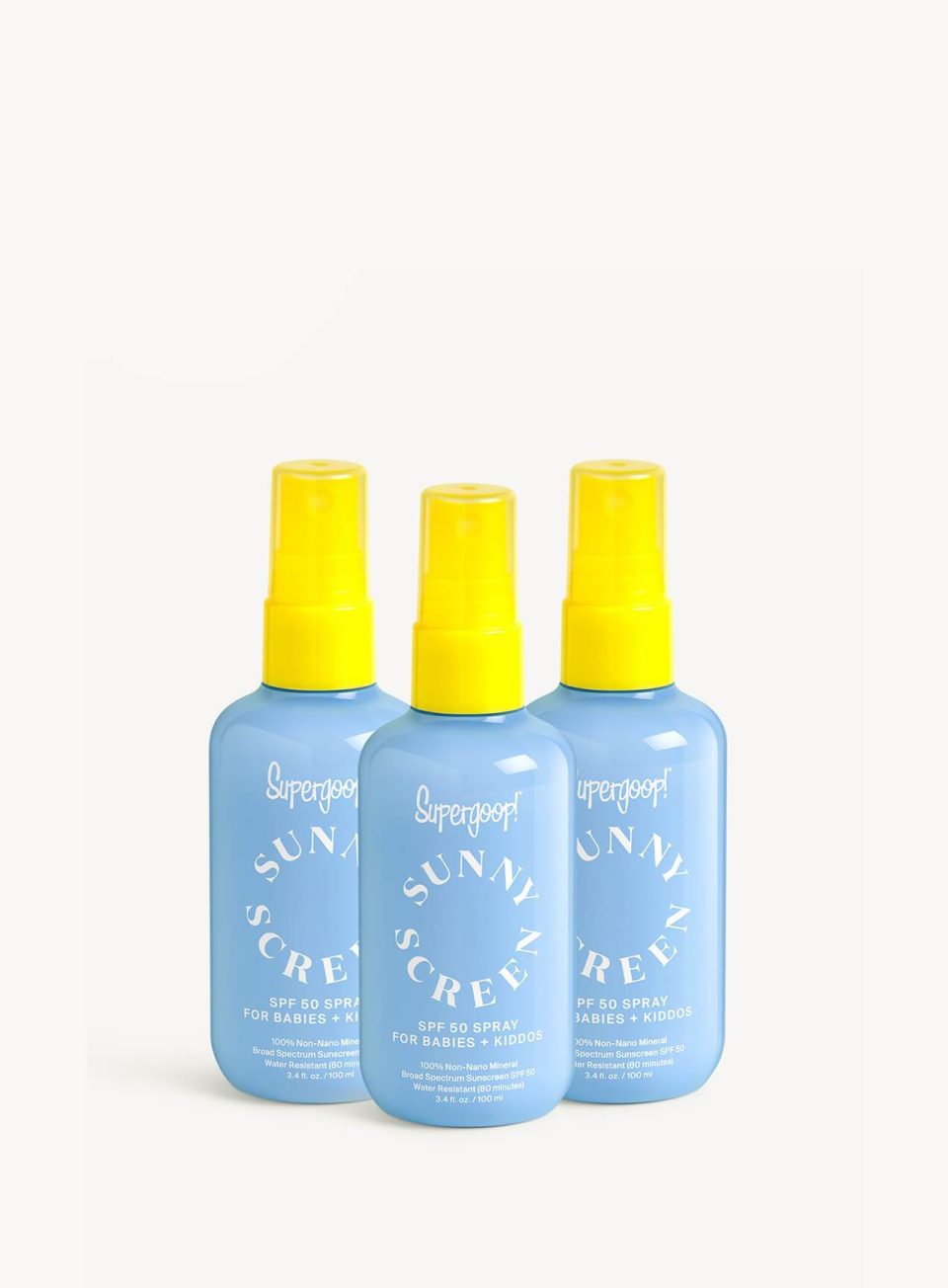 Supergoop! Sunnyscreen™ 100% Mineral Spray SPF 50 Trio