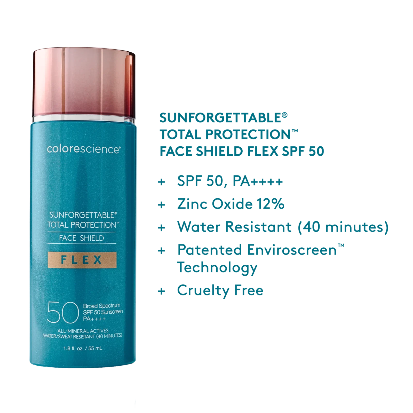 Colorescience SUNFORGETTABLE® TOTAL PROTECTION™ FACE SHIELD