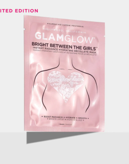 GlamGlow Instant Radiance Hydrating Décolleté Mask BRIGHT BETWEEN THE GIRLS™