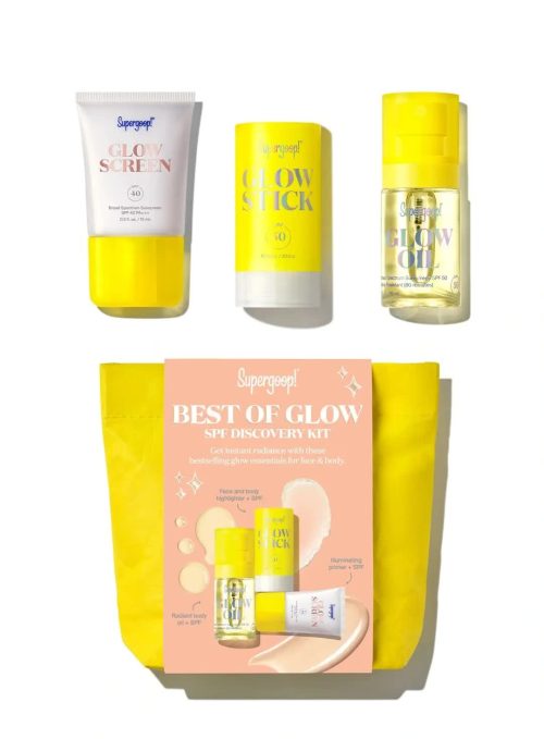 supergoop_pdp_100__best_of_glow_spf_discovery_kit_products_outside_with_bellyband