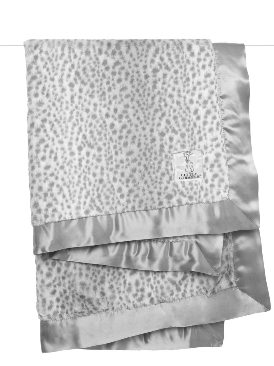 Little Giraffe Luxe™ Snow Leopard Baby Blanket