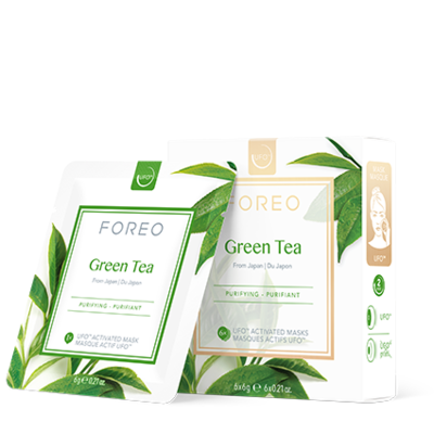 FOREO Tea 6 – Green x UFO Mask