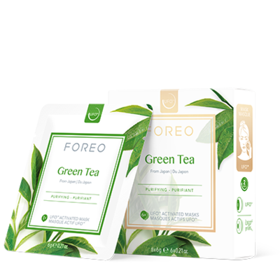 UFO FOREO x Mask – Tea 6 Green