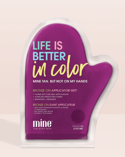 Mine Tan Bronze On Applicator Mitt