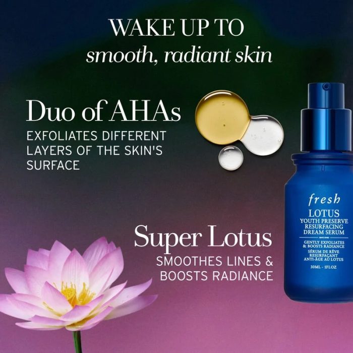 Fresh Lotus Youth Preserve Resurfacing Dream Serum - Image 6