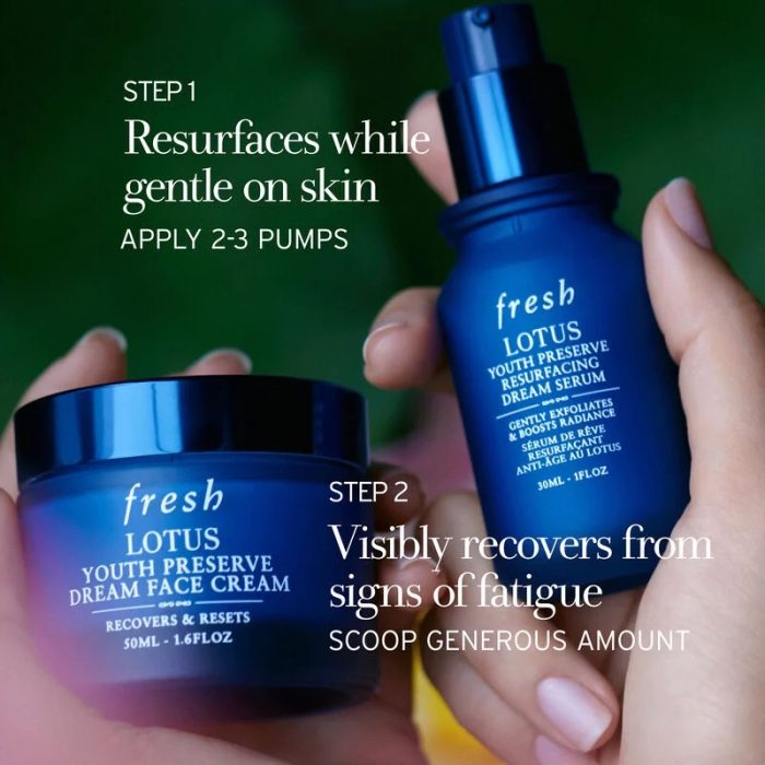 Fresh Lotus Youth Preserve Resurfacing Dream Serum - Image 7